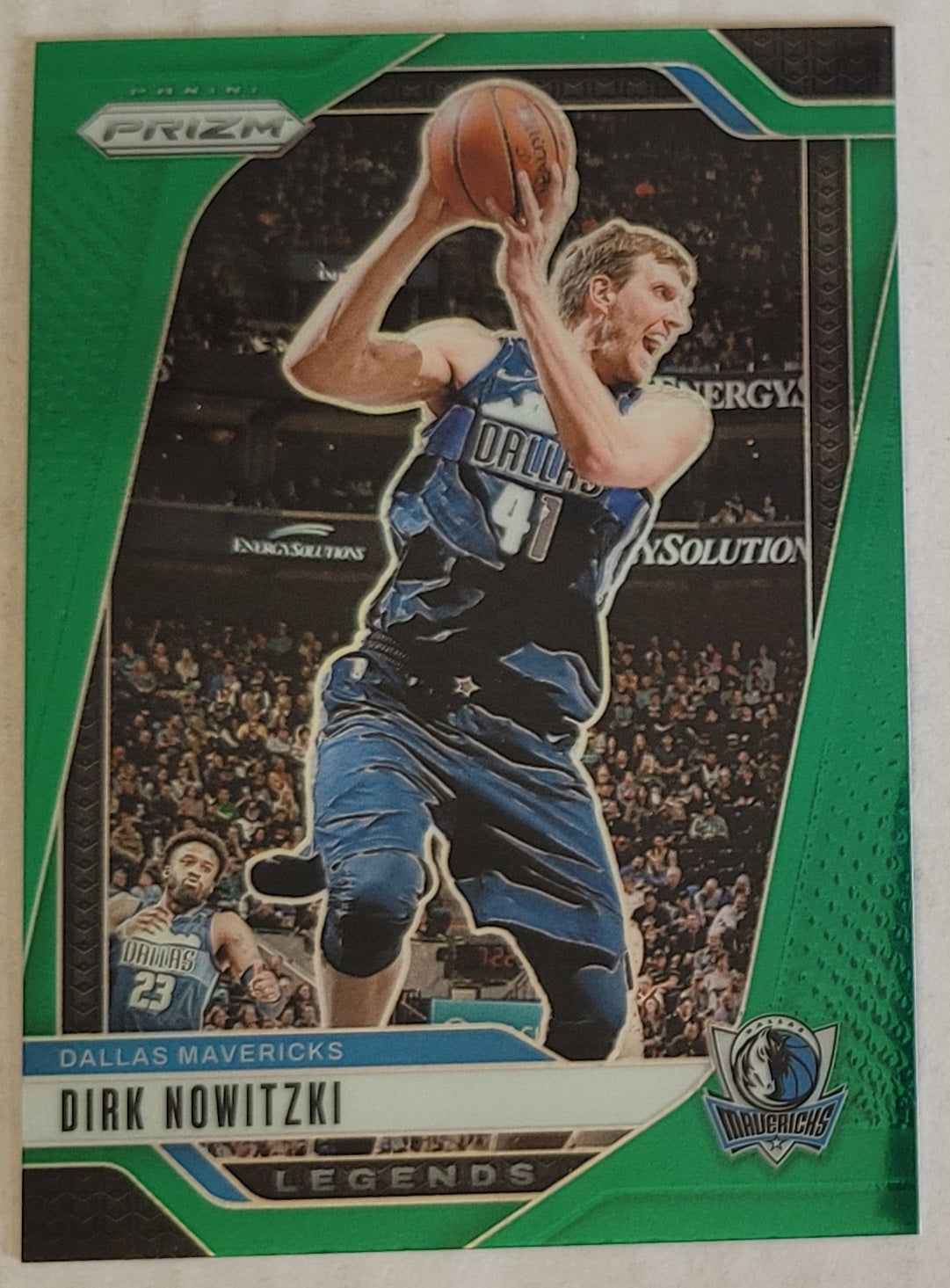 Dirk Nowitzki - 2024-25 Panini Prizm Prizms Green #272