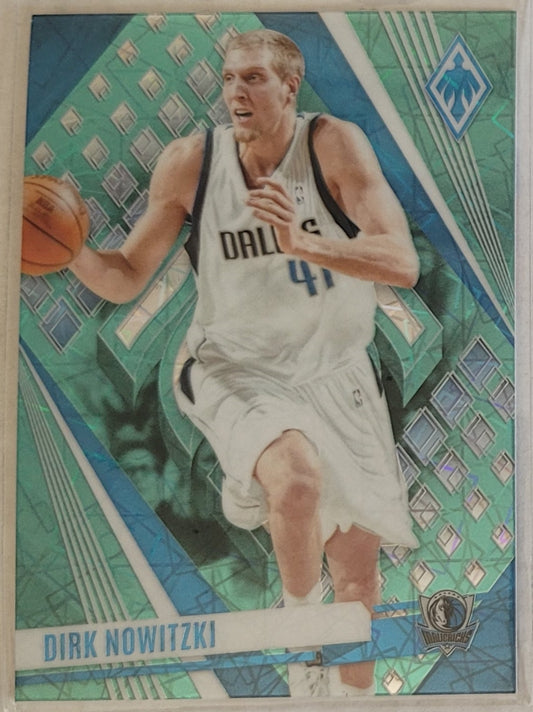 Dirk Nowitzki - 2023-24 Panini Phoenix Teal Lazer #66