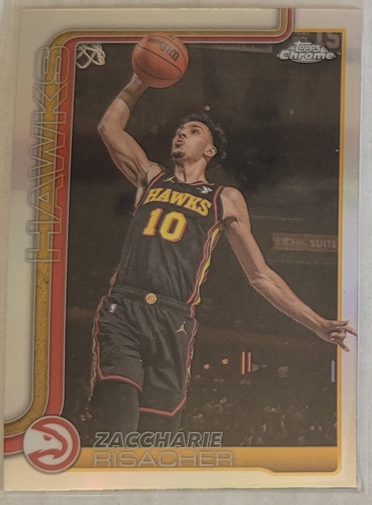 Zaccharie Risacher - 2025-26 Topps Chrome Refractors #2