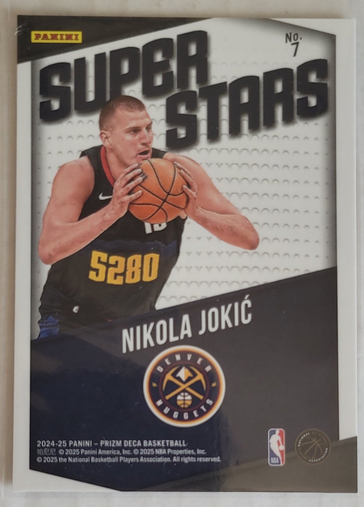 Nikola Jokic - 2024-25 Prizm Deca Superstars #7