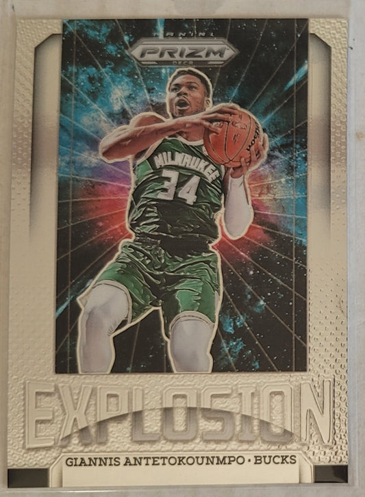 Giannis Antetokounmpo - 2024-25 Prizm Deca Explosion #13