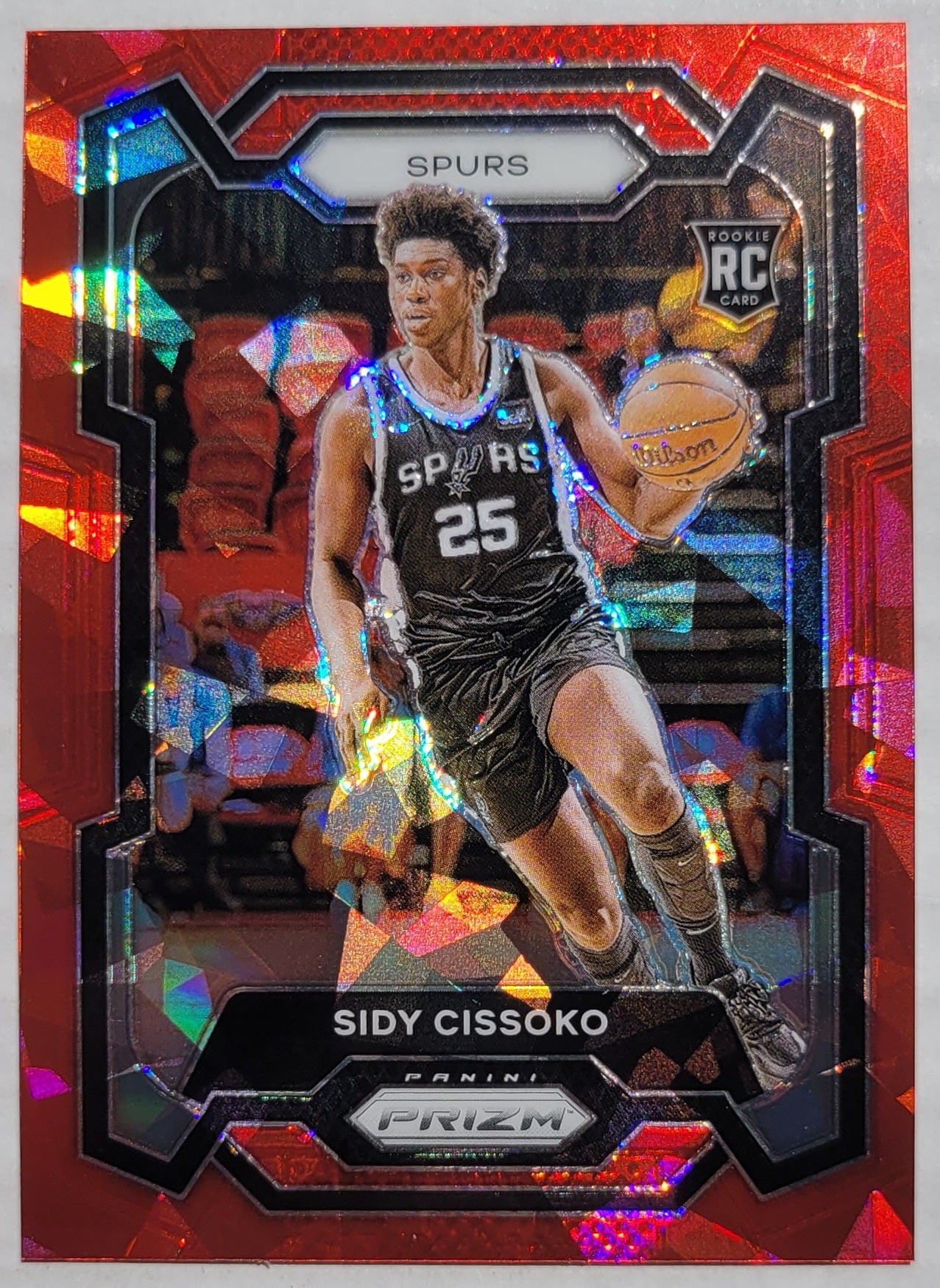 Sidy Cissoko - 2023-24 Panini Prizm Prizms Red Ice #173 RC