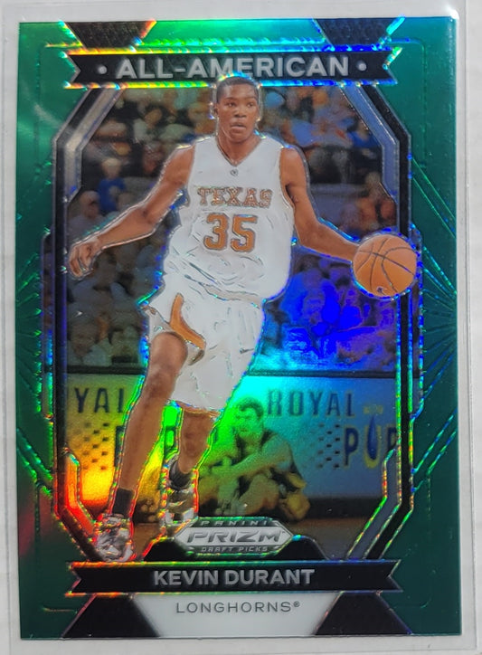 Kevin Durant - 2024-25 Panini Prizm Draft Picks All-American Prizms Green #5