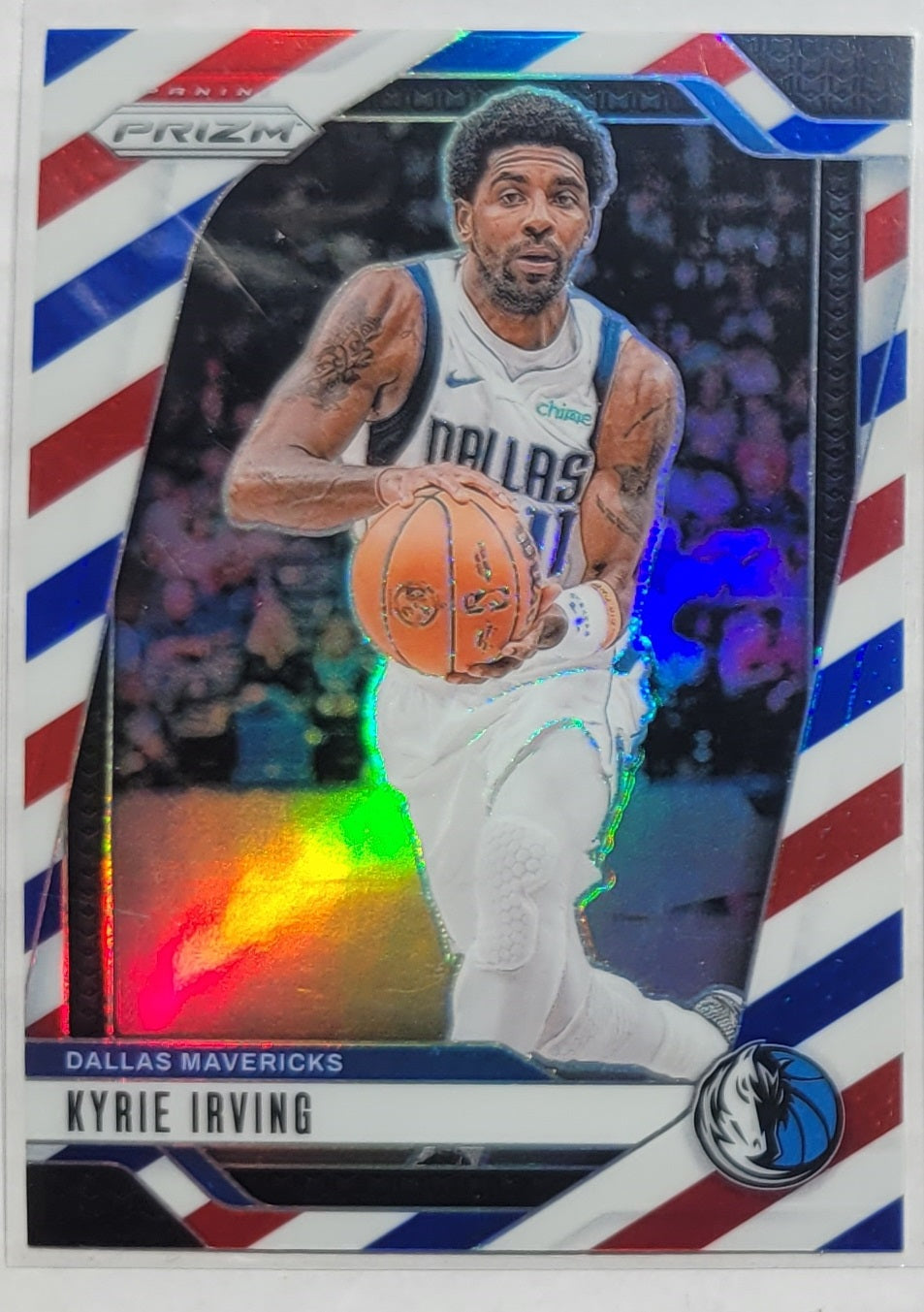 Kyrie Irving - 2024-25 Panini Prizm Prizms Red White and Blue #111