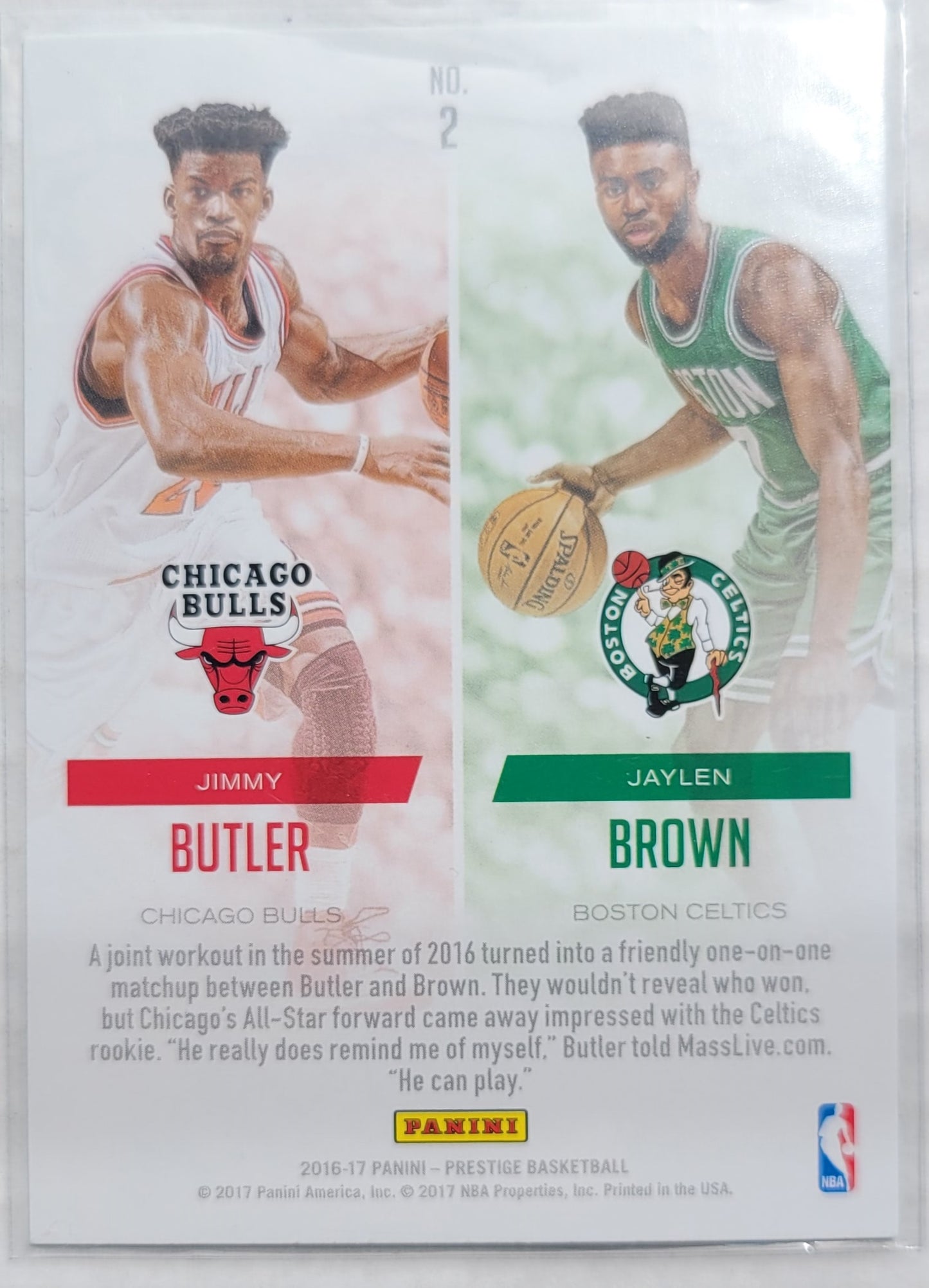 Jaylen Brown / Jimmy Butler - 2016-17 Prestige Reminiscent #2