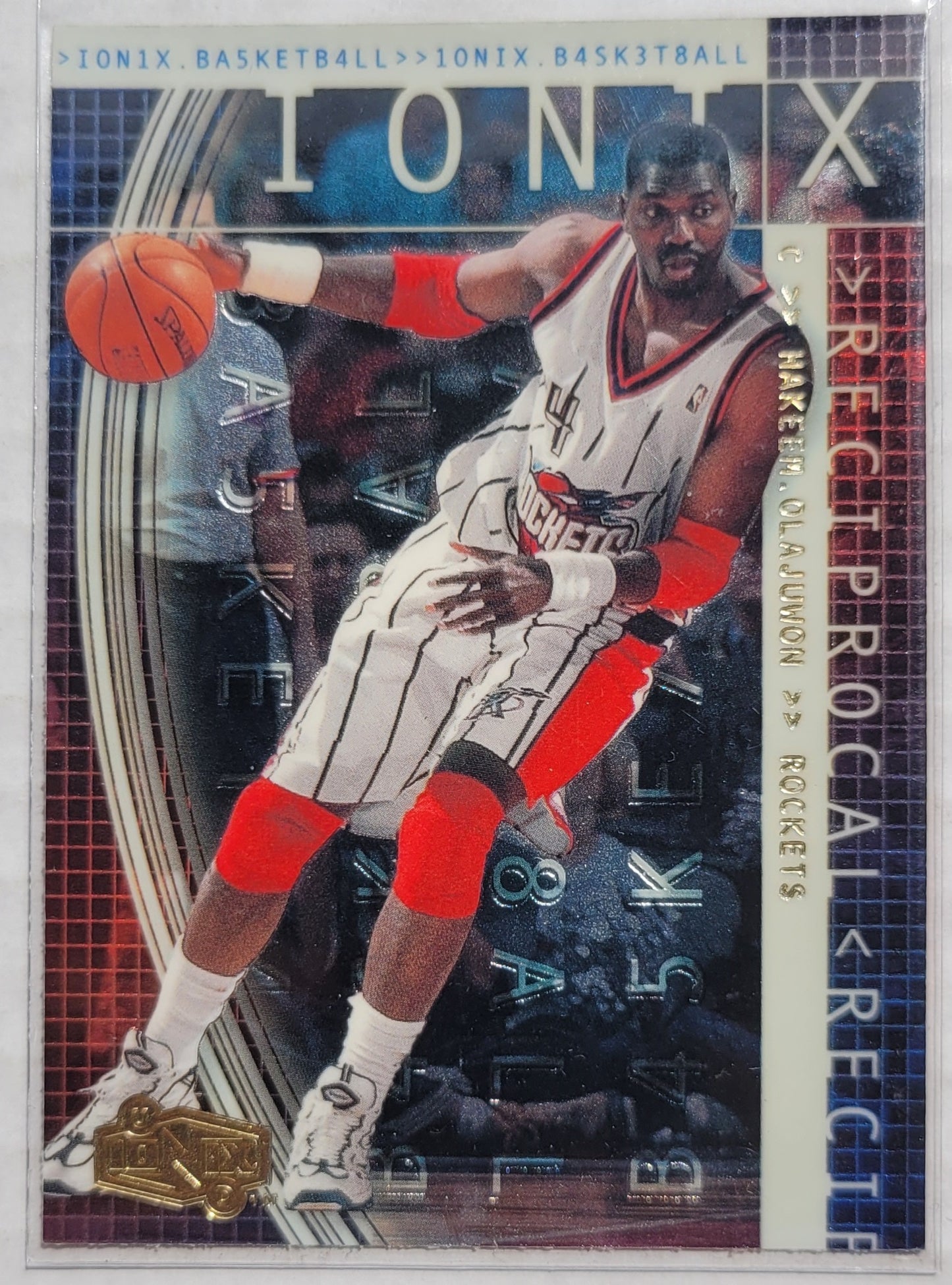Hakeem Olajuwon - 1999-00 UD Ionix Reciprocal #20