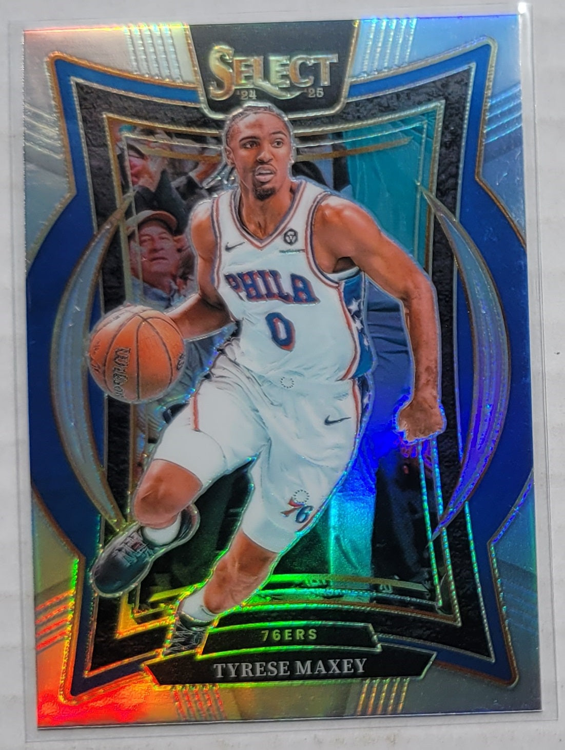 Tyrese Maxey - 2024-25 Select Silver Prizms #20