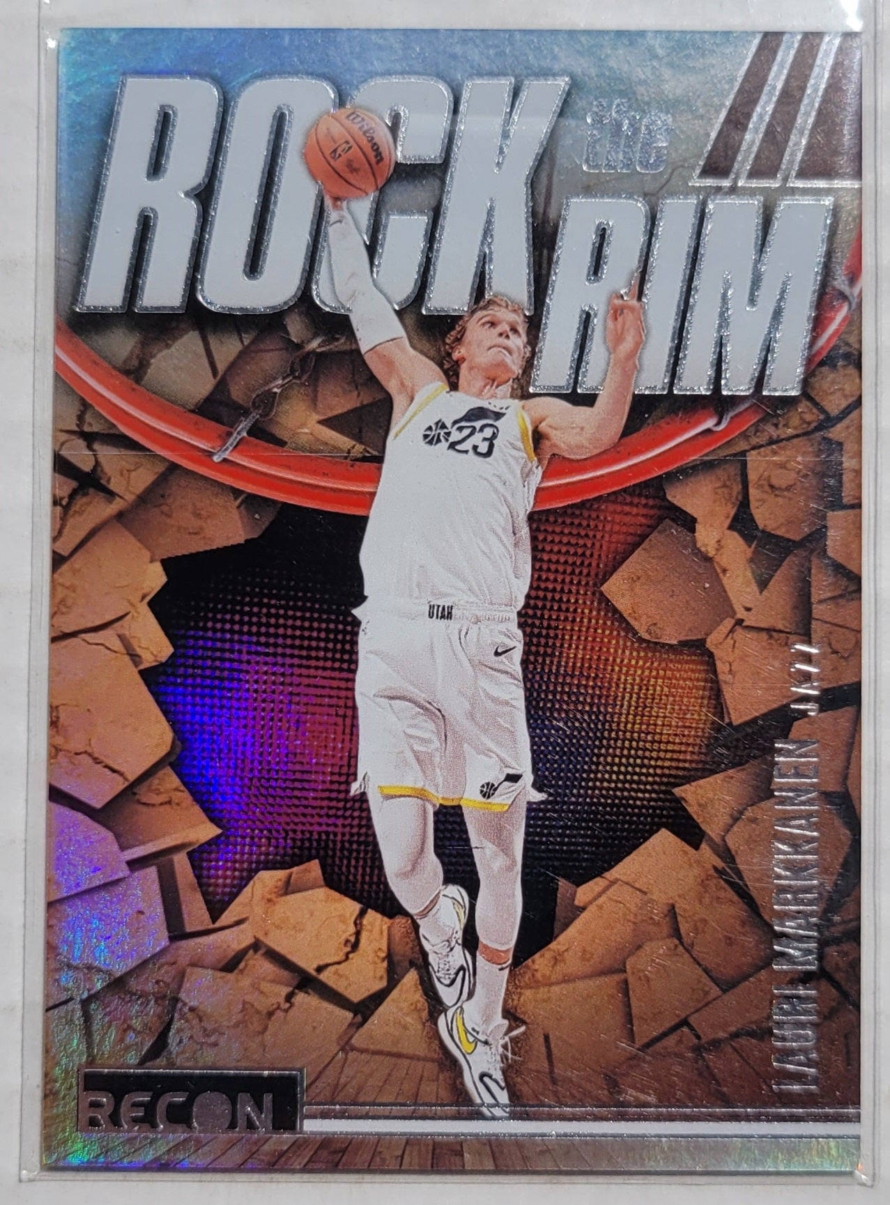Lauri Markkanen - 2023-24 Panini Recon Rock the Rim #24