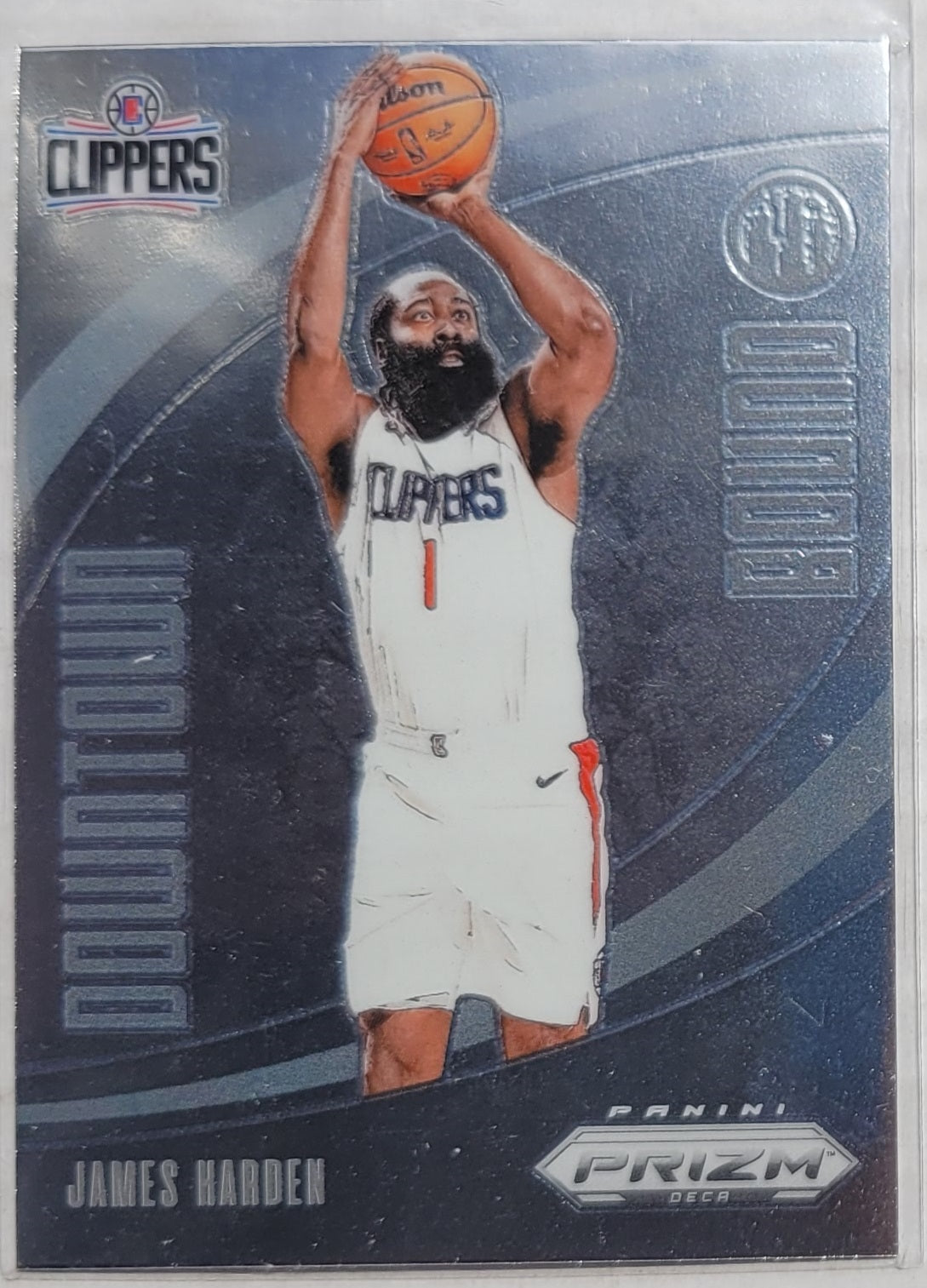 James Harden - 2023-24 Panini Prizm Deca Downtown Bound #2