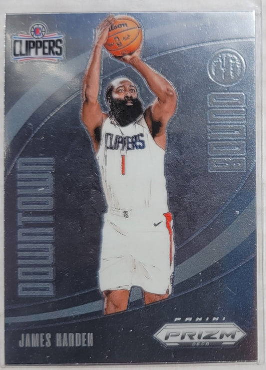 James Harden - 2023-24 Panini Prizm Deca Downtown Bound #2