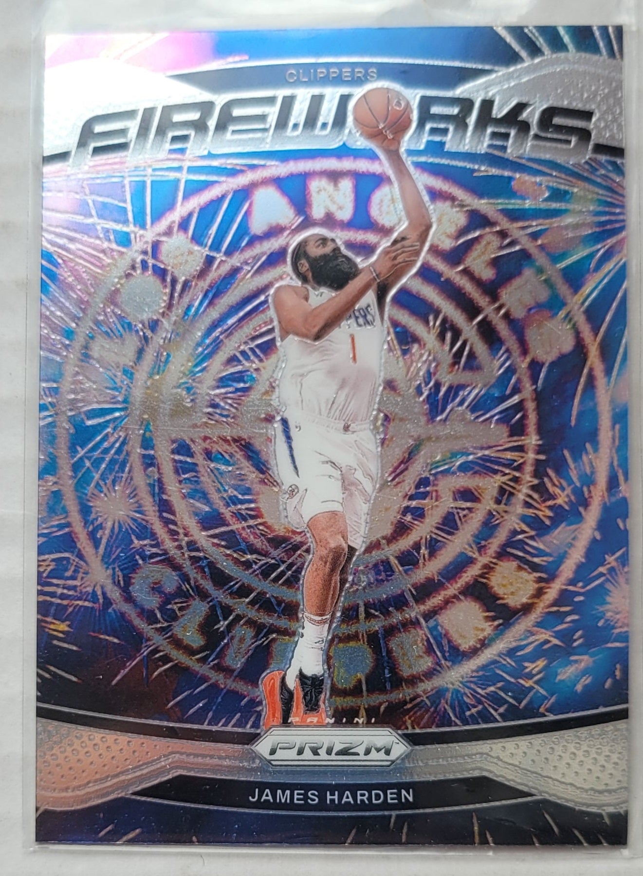 James Harden - 2024-25 Panini Prizm Fireworks #10