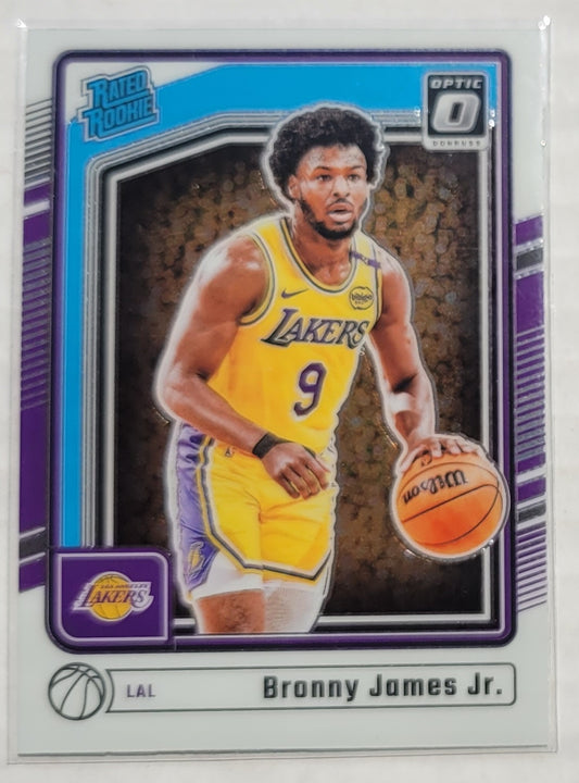Bronny James Jr. - 2024-25 Donruss Optic #282 RR RC