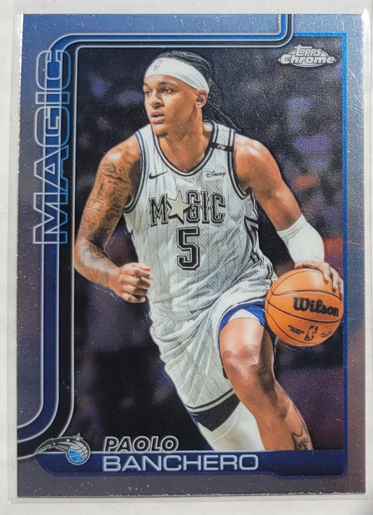 Paolo Banchero - 2025-26 Topps Chrome #140