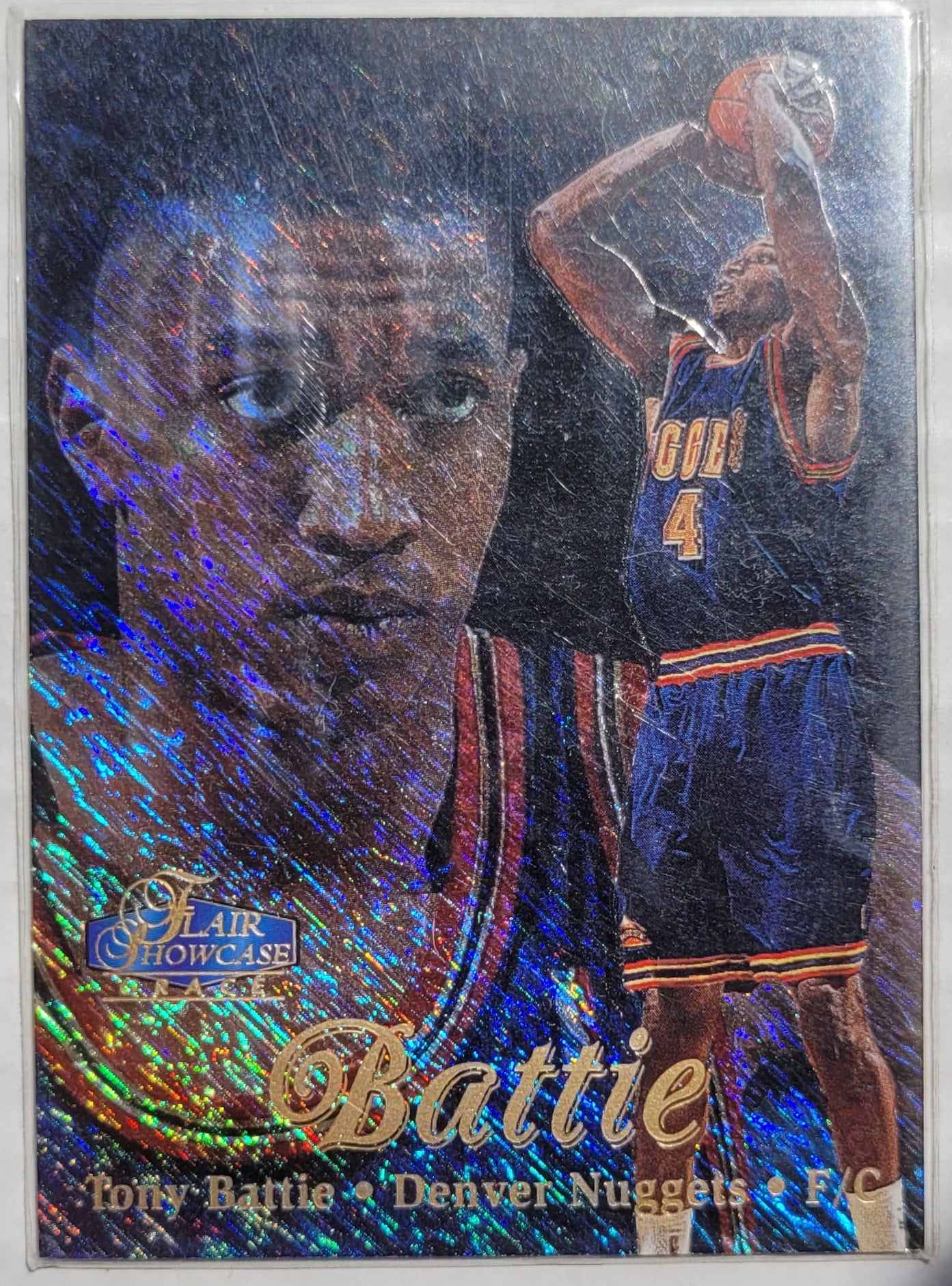 Tony Battie - 1997-98 Flair Showcase Row 1 #40