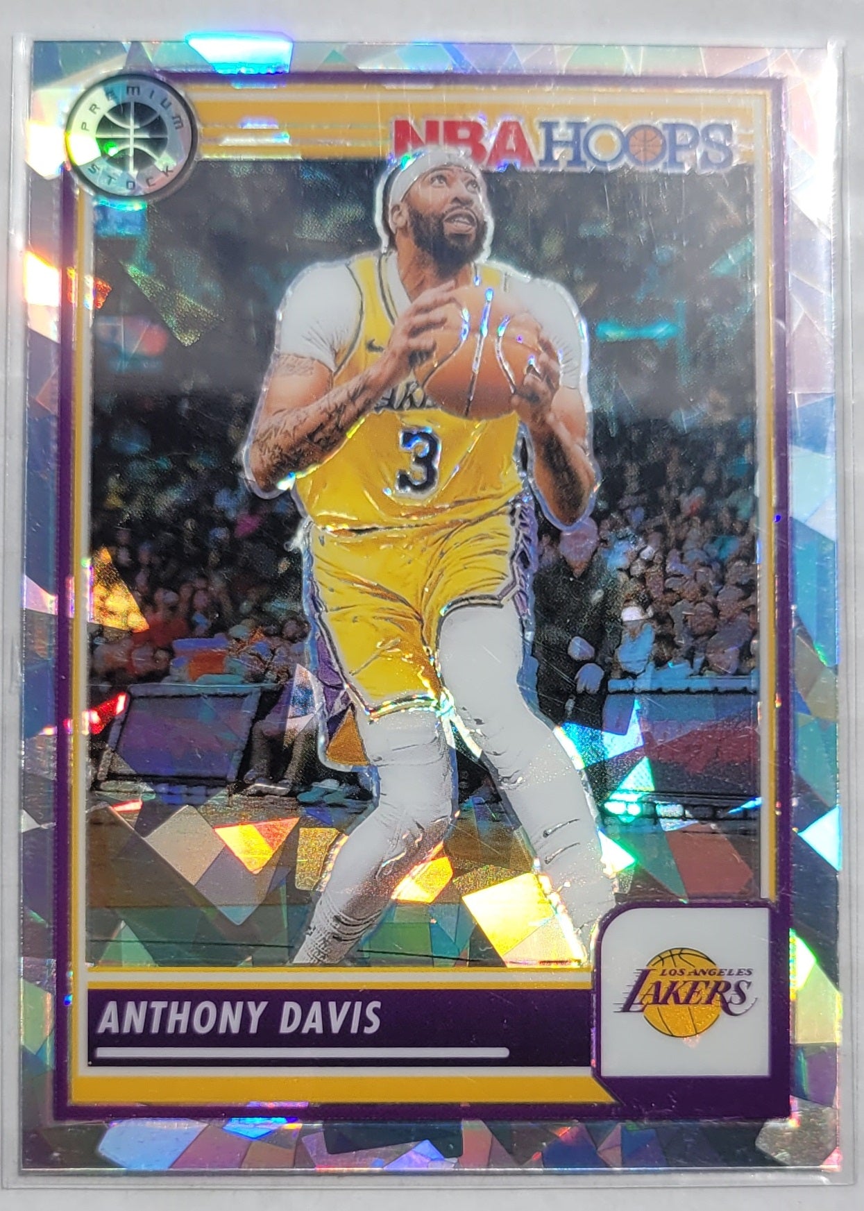Anthony Davis - 2023-24 Hoops Premium Stock Ice Prizm #177