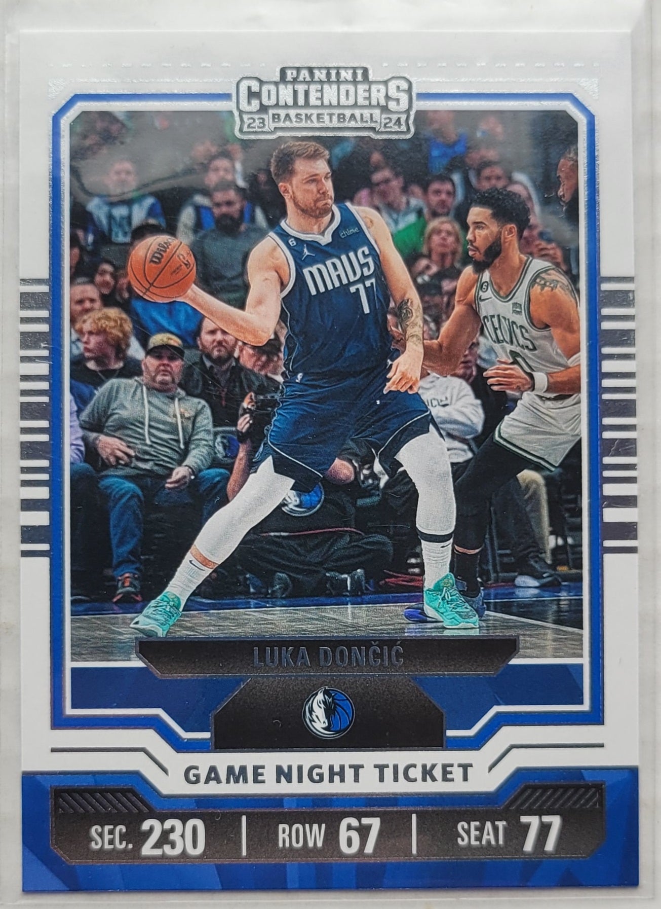 Luka Doncic - 2023-24 Panini Contenders Game Night Ticket #21