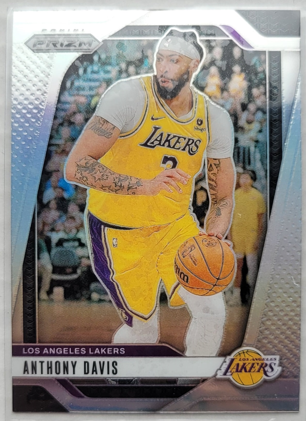 Anthony Davis - 2024-25 Panini Prizm Prizms Silver #195