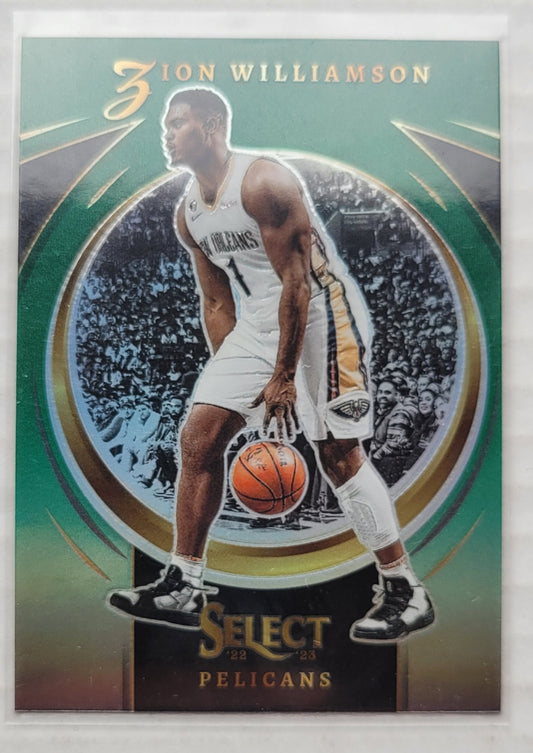Zion Williamson - 2022-23 Select Certified Green Prizms #16
