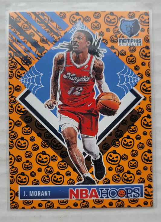Ja Morant - 2024-25 Hoops Haunted Hoops Orange #286