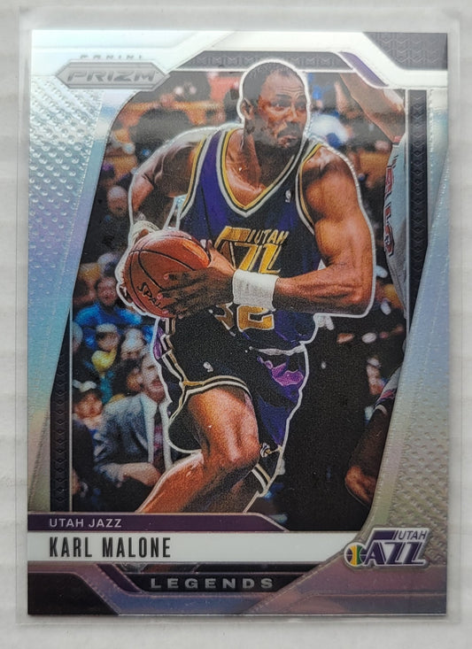 Karl Malone - 2024-25 Panini Prizm Prizms Silver #289