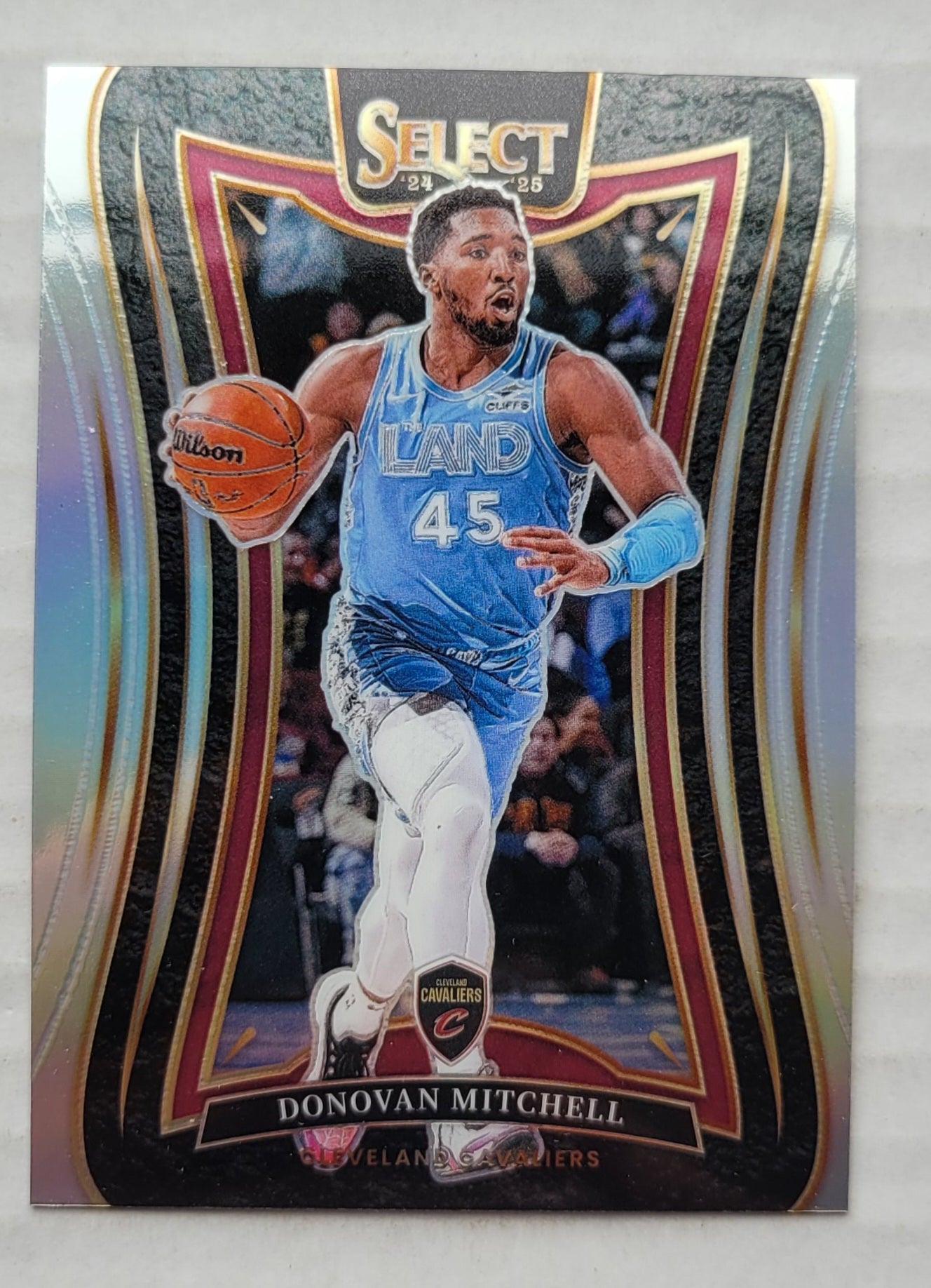 Donovan Mitchell - 2024-25 Select Silver Prizms #317