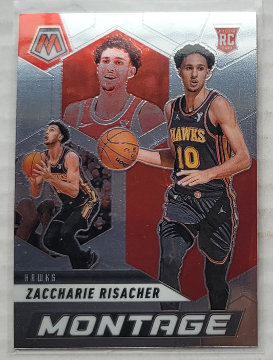 Zaccharie Risacher - 2024-25 Panini Mosaic Montage #8