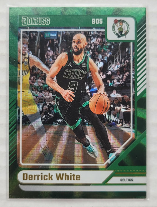Derrick White - 2024-25 Donruss Holo Green Laser #144