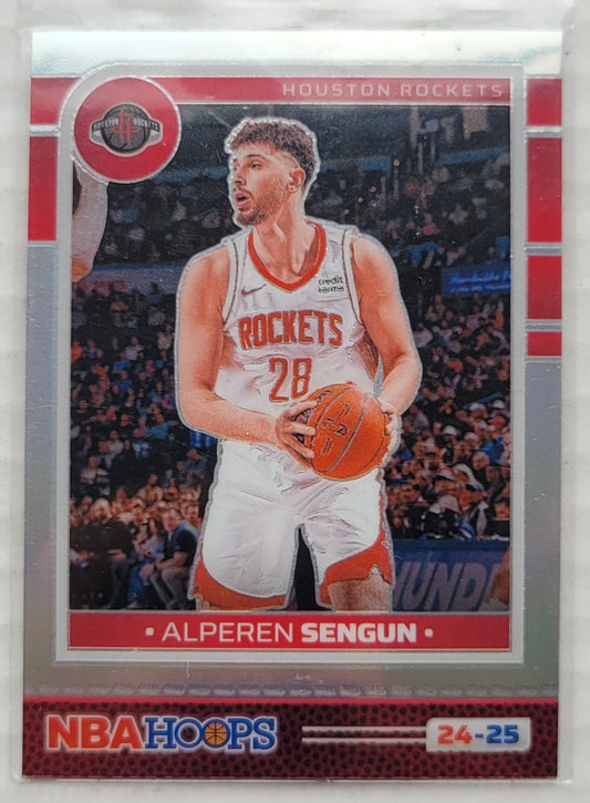 Alperen Sengun - 2024-25 Hoops Premium Prizms Silver #210