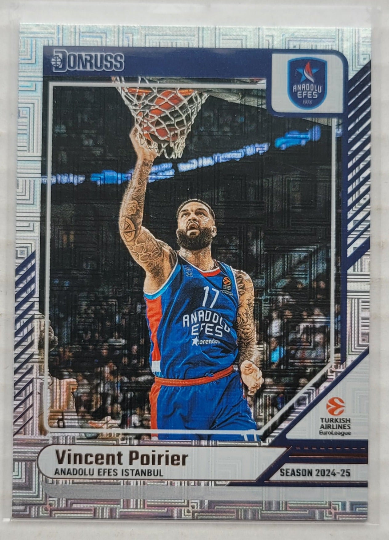 Vincent Poirier - 2024-25 Donruss Turkish Airlines EuroLeague #64
