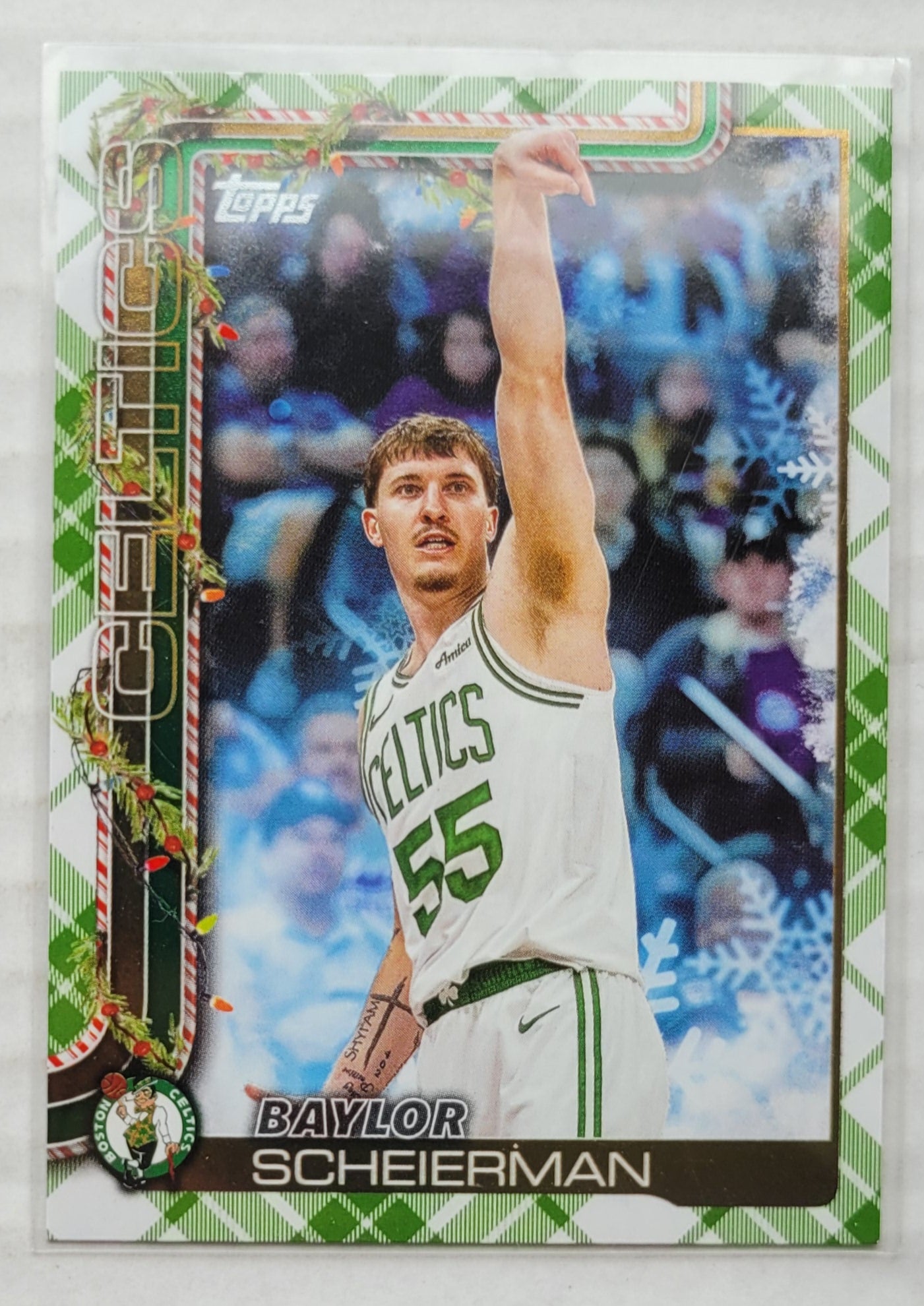 Baylor Scheierman - 2025-26 Topps Holiday Plaid #H5