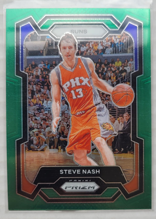 Steve Nash - 2023-24 Panini Prizm Prizms Green #200