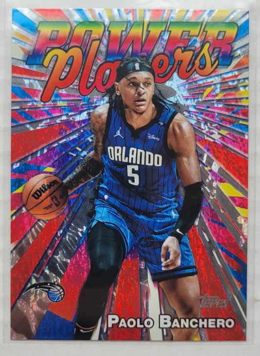 Paolo Banchero - 2025-26 Topps Power Players Holo Foil #PP2