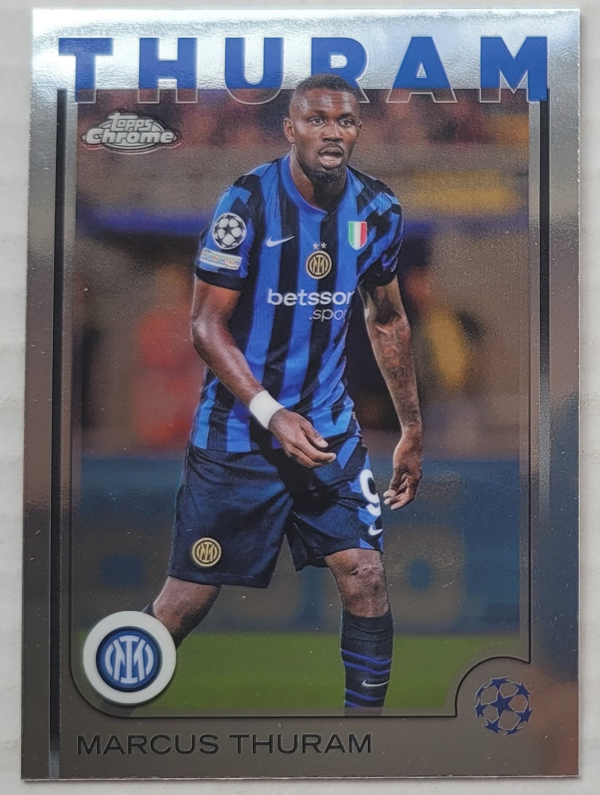Marcus Thuram - 2024-25 Topps Chrome UEFA Club Competitions #111