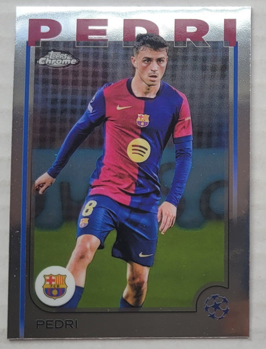 Pedri - 2024-25 Topps Chrome UEFA Club Competitions #174