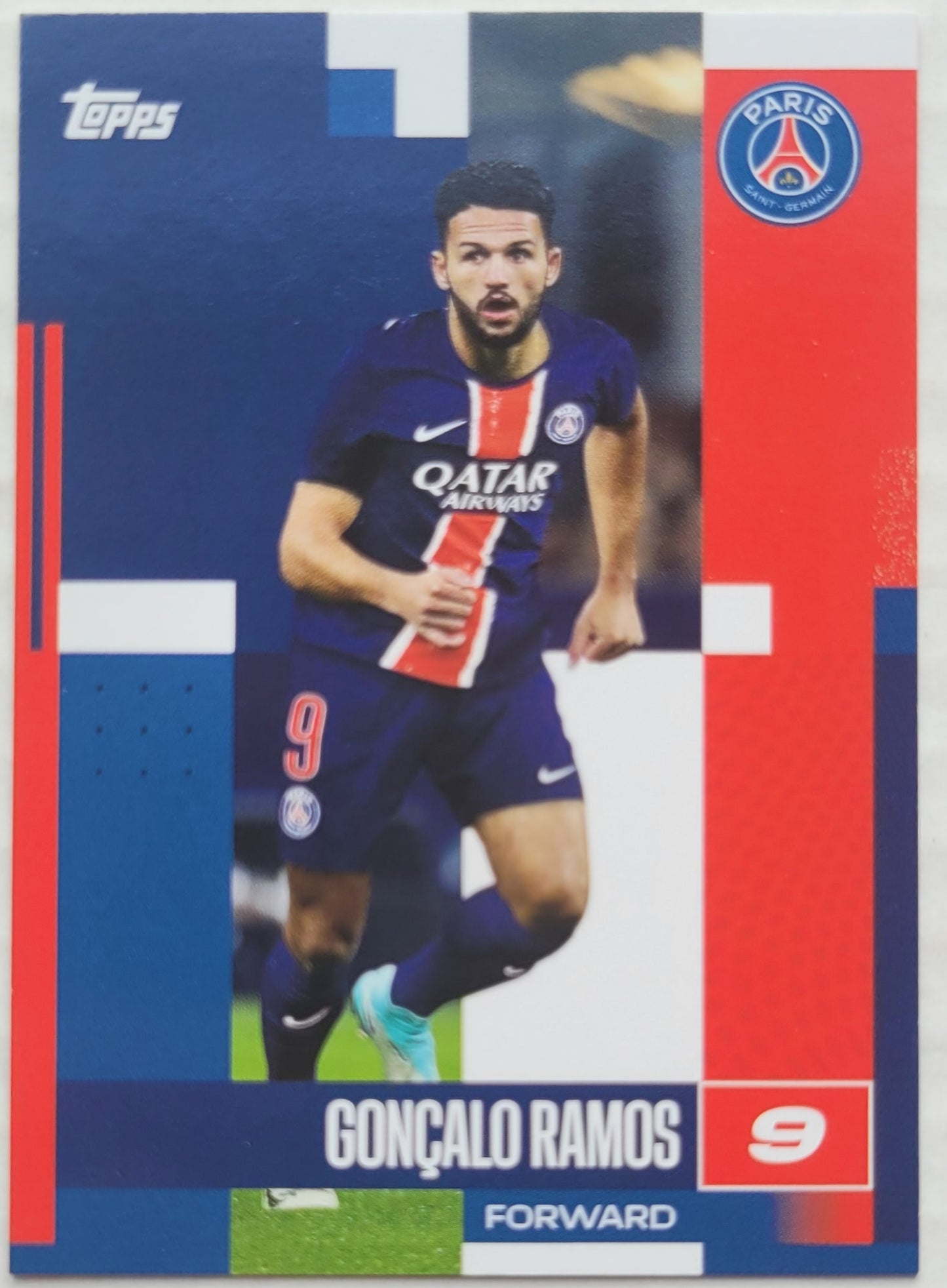 Gonçalo Ramos - 2024-25 Topps Paris Saint-Germain Team Set #23