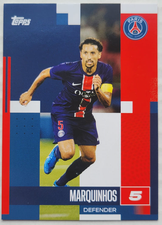Marquinhos - 2024-25 Topps Paris Saint-Germain Team Set #6