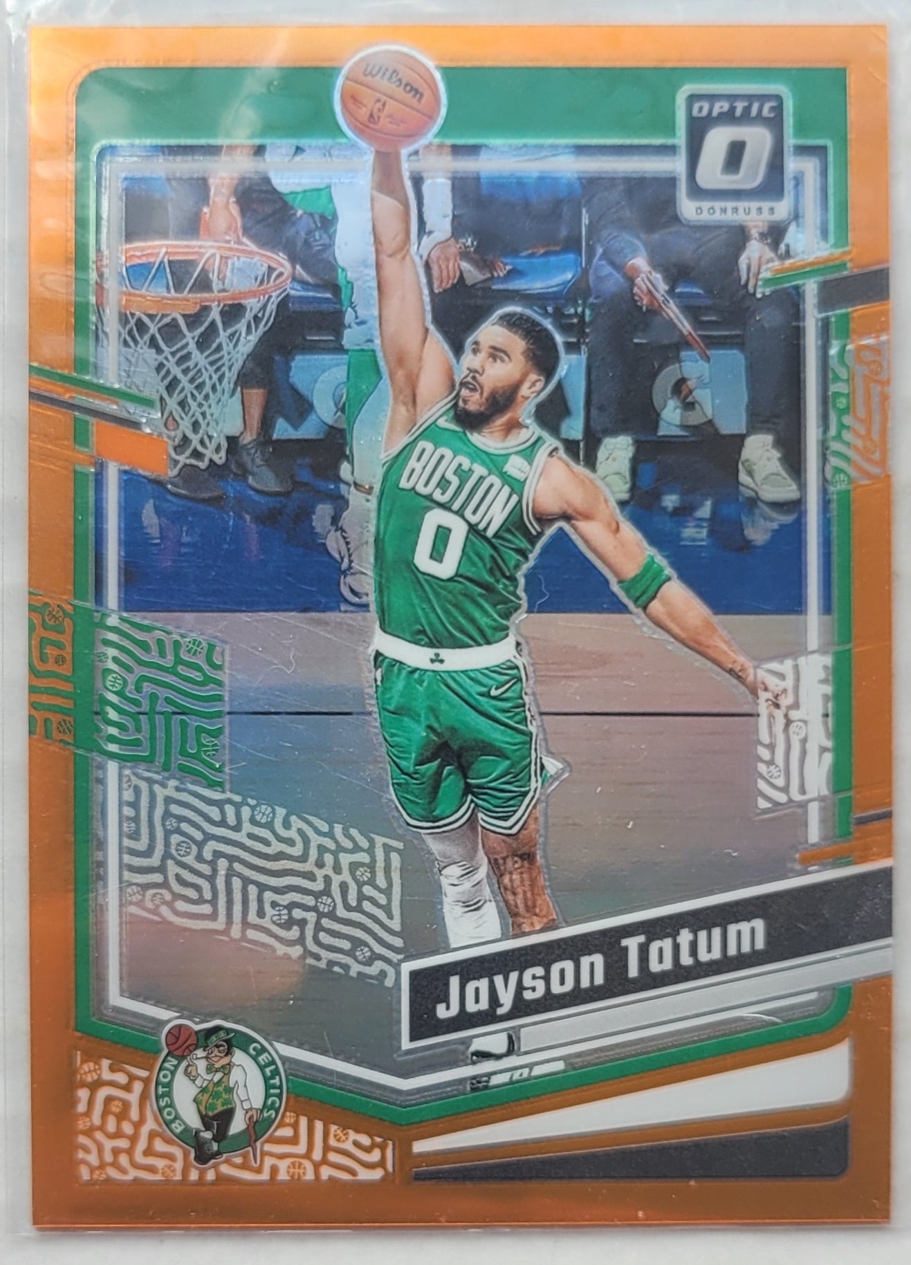 Jayson Tatum - 2023-24 Donruss Optic Orange #140 - 091/199