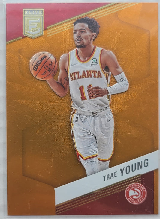 Trae Young - 2022-23 Elite Orange #101