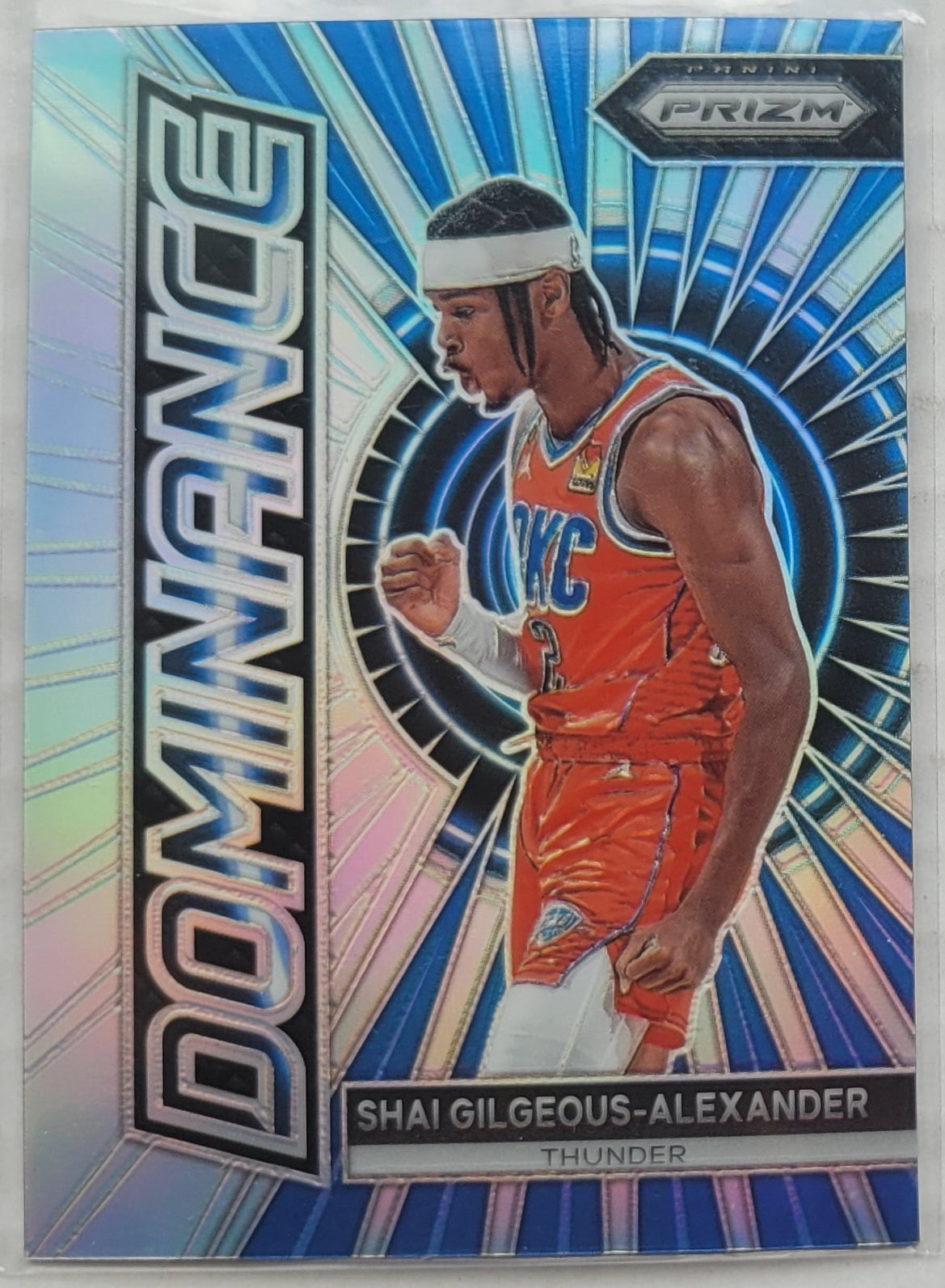 Shai Gilgeous-Alexander - 2023-24 Panini Prizm Dominance Prizms Silver #22