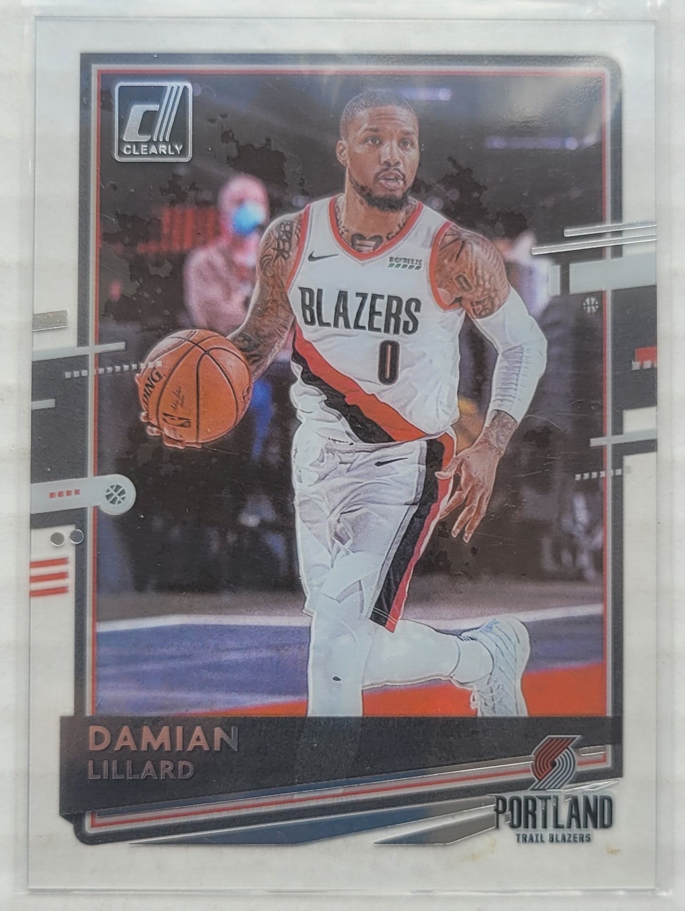 Damian Lillard - 2020-21 Clearly Donruss #20
