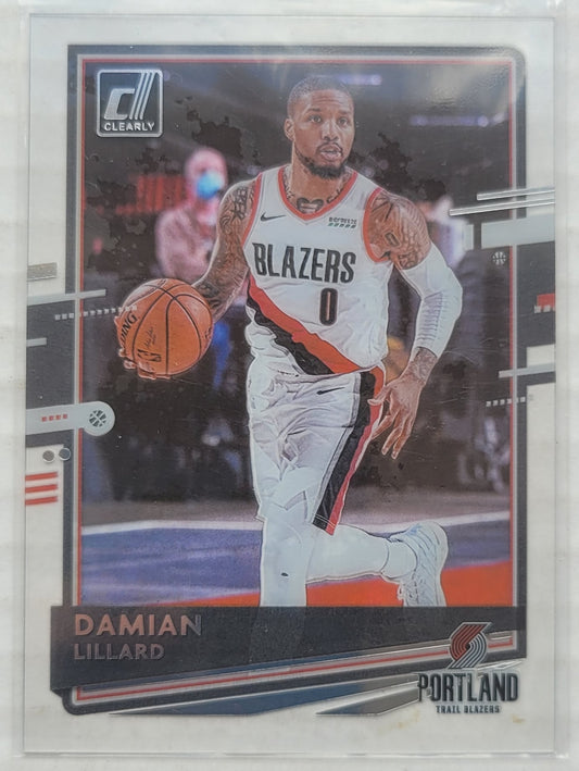 Damian Lillard - 2020-21 Clearly Donruss #20