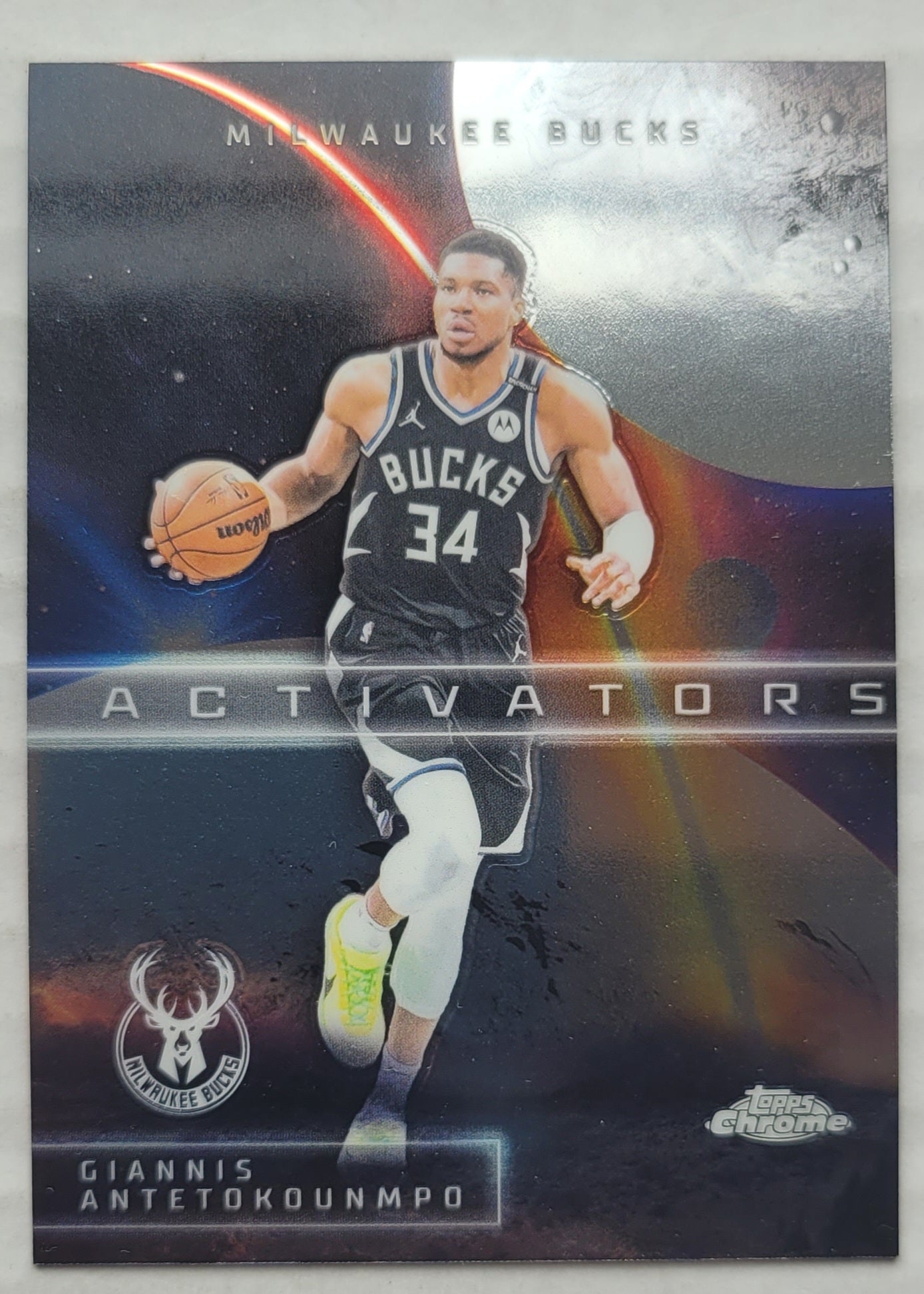 Giannis Antetokounmpo - 2025-26 Topps Chrome Activators #AC4