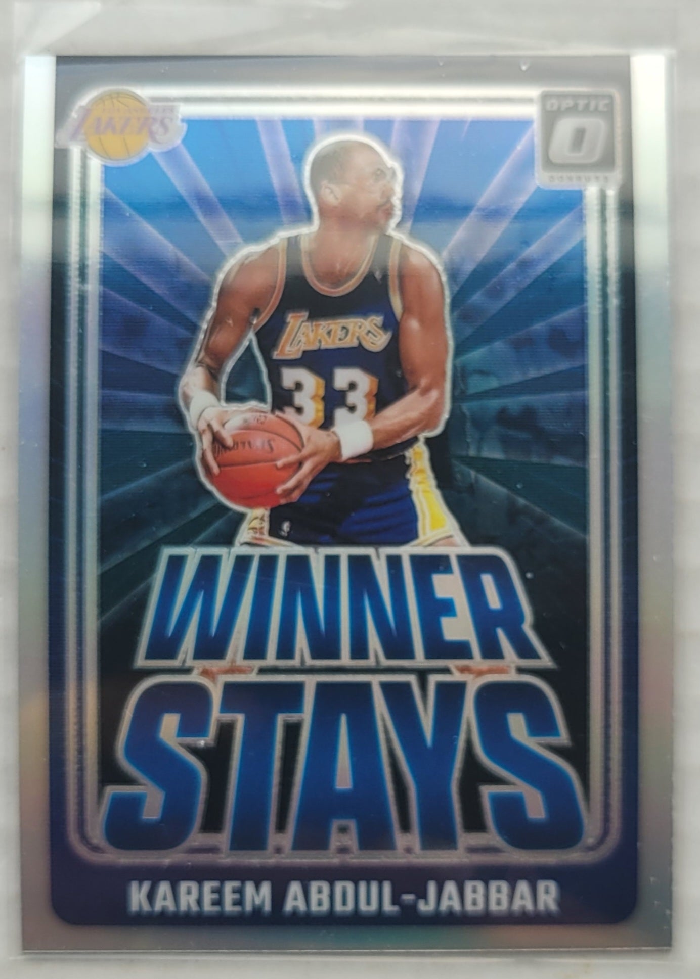 Kareem Abdul-Jabbar - 2024-25 Donruss Optic Winner Stays Holo #14