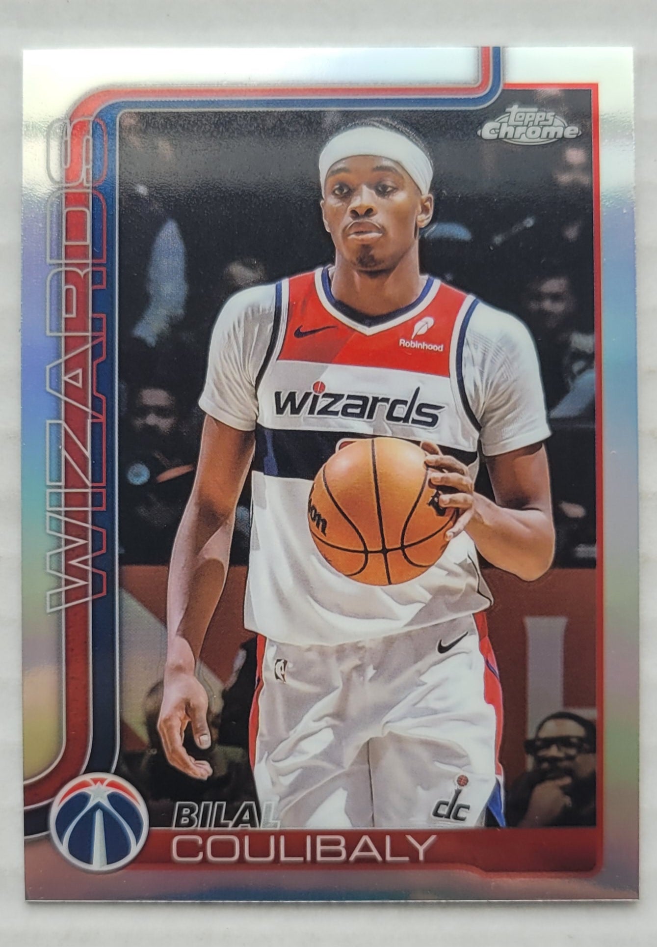 Bilal Coulibaly - 2025-26 Topps Chrome Refractors #208