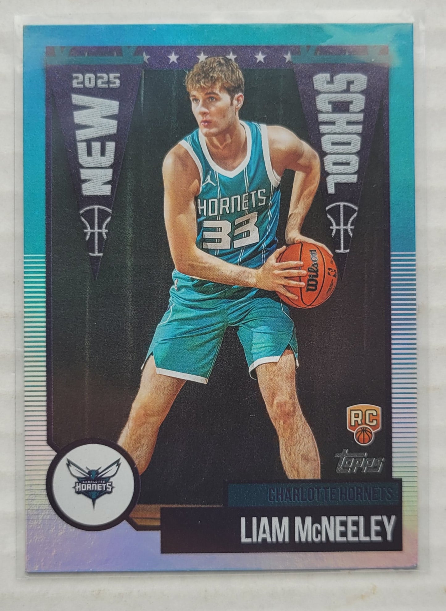 Liam McNeeley - 2025-26 Topps New School #NS29