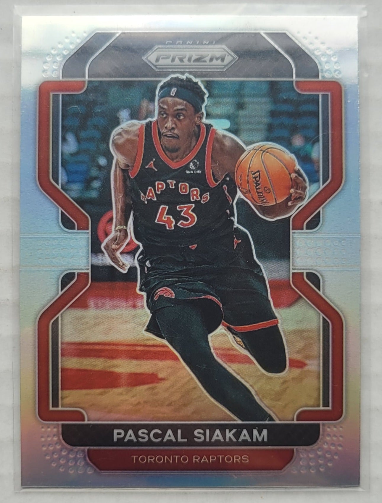 Pascal Siakam - 2021-22 Panini Prizm Prizms Silver #174