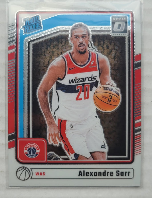 Alexandre Sarr - 2024-25 Donruss Optic #276 RR RC