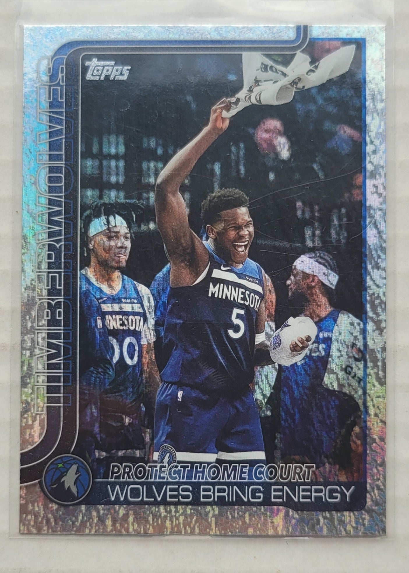Anthony Edwards - 2025-26 Topps Holo Foil #287
