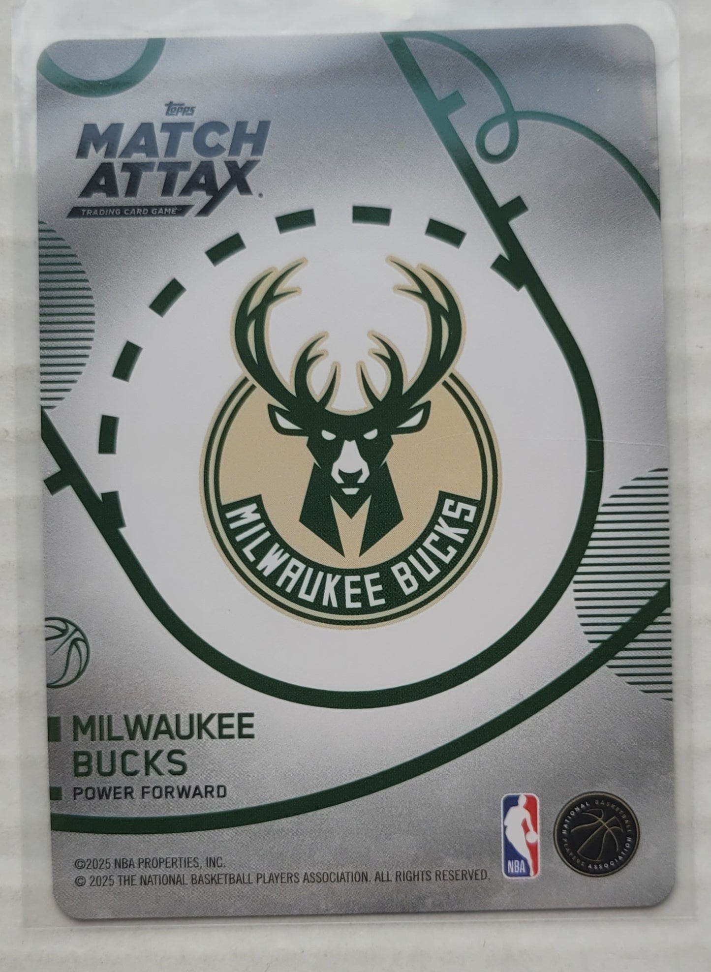 Giannis Antetokounmpo - 2025-26 Topps Match Attax #32