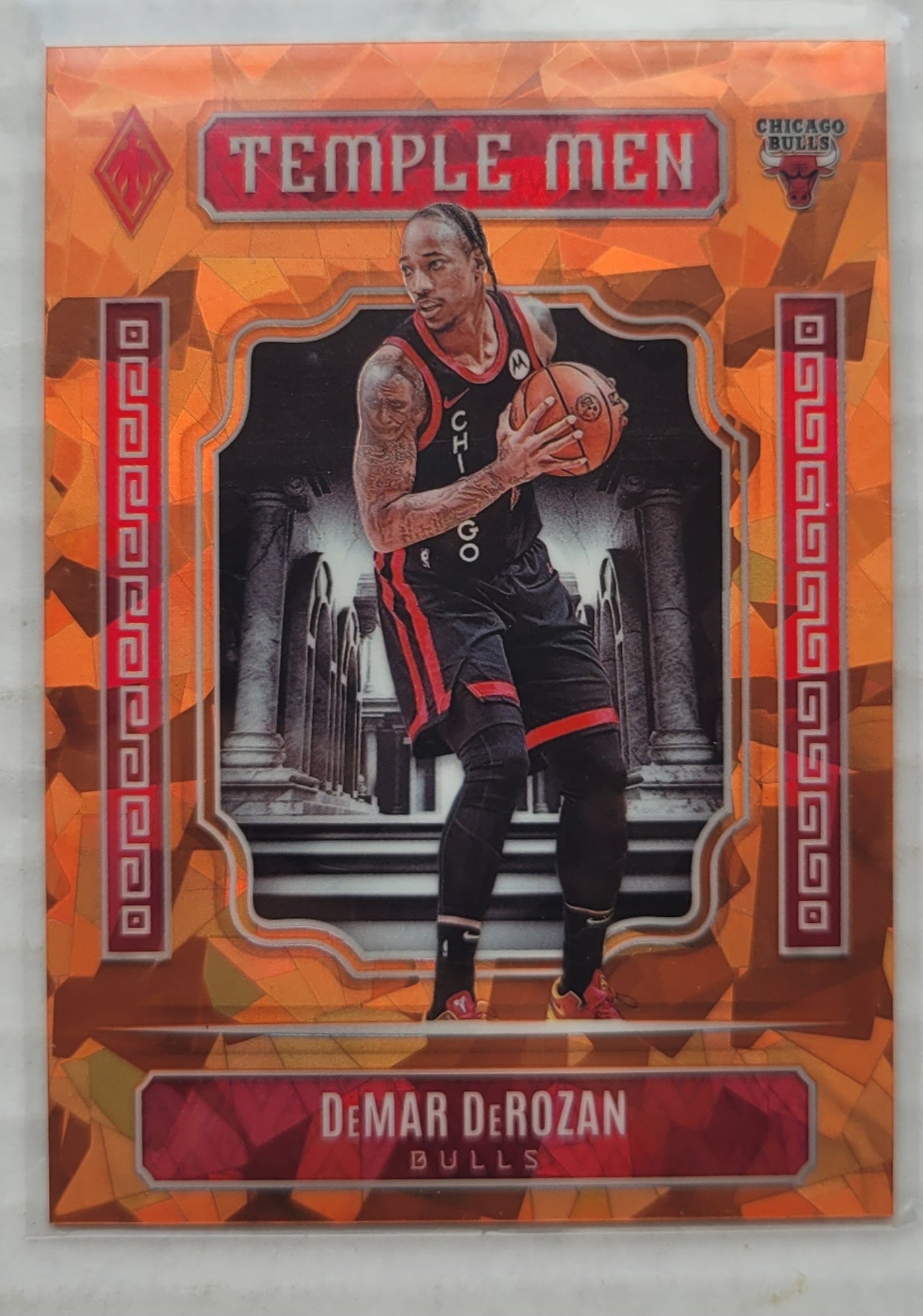 DeMar DeRozan - 2023-24 Panini Phoenix Temple Men Phoenix Orange Ice #3 - 150/249
